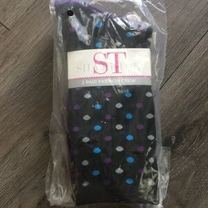 Women’s silvertoe fashion crew sock size 9-11